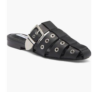 NEW Steve Madden Ladera Mule (Women) 9M, BLACK LEATHER